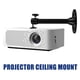 thumbnail image 4 of Soporte de techo para proyector Soporte de pared para proyector Accesorio de montaje ajustable para proyector, 4 of 7