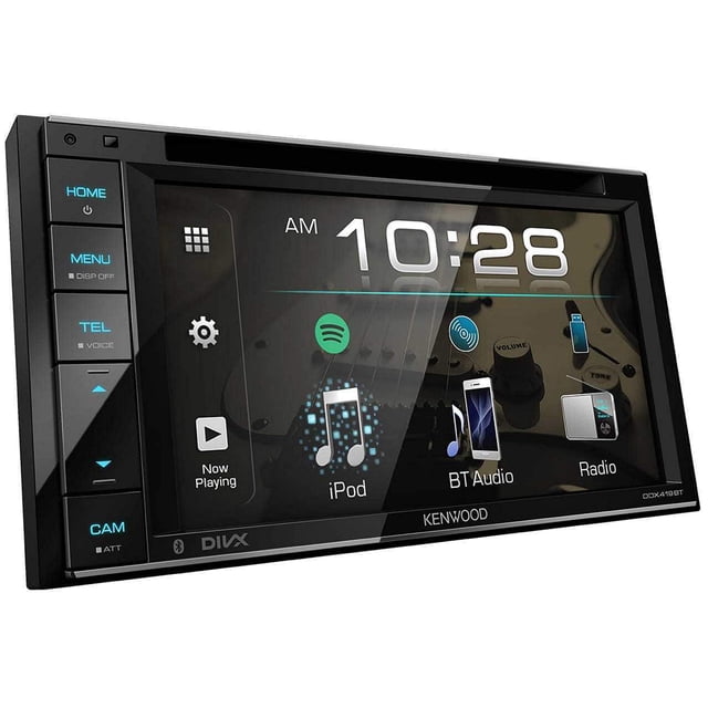 Estéreo para automóvil con unidad principal integrada en el tablero DDX419 Kenwood