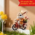 thumbnail image 6 of E Holiday Acrylic Pendant Bunny Design For Easter Decorations Small Hanging Ornament For Tree Wall Or Festive Arrangements, 6 of 7