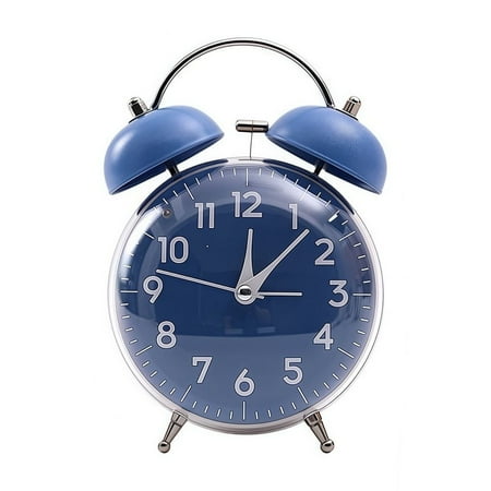 Battery Operated Clock Extra Loud Alarm Built-In Night Light Classic Design Effective Sound Alarm Morning Routine
