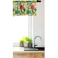 thumbnail image 3 of Ambesonne Exotic Window Valance, Cheerful Hibiscus Butterfly, 54" X 18", Olive Green Multicolor, 3 of 3