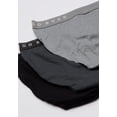 thumbnail image 2 of Calzoncillos Boxer BOSS para Hombre Algodón Paquete de 3 Mini Carbón/Negro/Gris Oscuro, 2 of 4