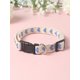 thumbnail image 4 of 1pc Heart Pattern Woven Thin & Soft Pet Collar, Suitable For Cats And Small Dogs (Not For Large Dogs), 4 of 4