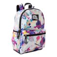 thumbnail image 4 of Justice Girls 17" Laptop Backpack Iridescent Silver Multi-Color Splatter, 4 of 5