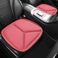 thumbnail image 4 of Tunhigl Breathable Ergonomic Car Seat Cushion with Backrest, Cooling Lumbar Support for Summer & All-Season Comfort, Non-Slip Seat Pad for Cars, Office Chairs, Long Drives, Home Pink, 4 of 7