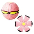 thumbnail image 2 of Glow in the Dark Bouncing Flying Saucer Toy, Unpredictable Bounce for Family Interactive Play, Soft Durable Kid-Safe Design for Evening Fun and Bonding (B), 2 of 8