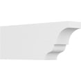 thumbnail image 1 of Ekena Millwork RFTP03X06X16ASH 6 x 3 x 16 in. Standard Asheboro Architectural Grade PVC Rafter Tail, 1 of 1