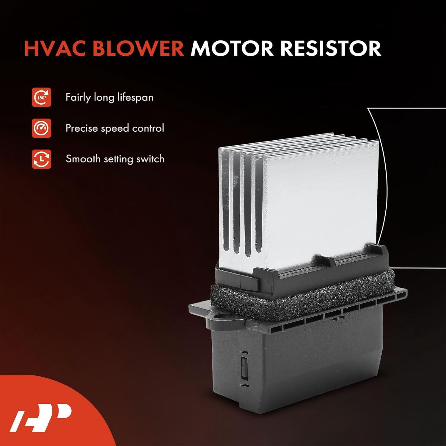 A-Premium HVAC Blower Motor Resistor Compatible with Dodge Journey 2009-2020 - Rear Side, Replace# 68078835AA