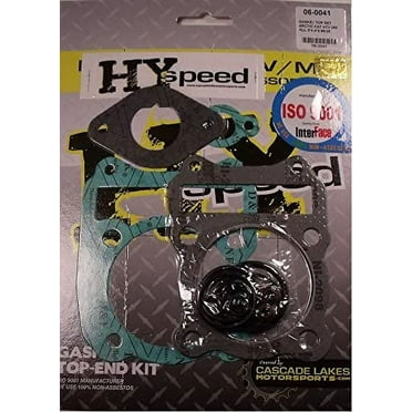 HYspeed Top End Head Gasket Kit For Yamaha Tri Moto 125 1980-1985 - Complete Engine Rebuild Set