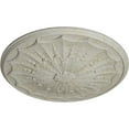 thumbnail image 3 of Ekena Millwork 27 1/8"OD x 2 5/8"P Artis Ceiling Medallion, Hand-Painted Pot of Cream Crackle, 3 of 5