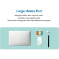 thumbnail image 6 of Teal Green Mouse Pad Mint Extended Large Gaming Aqua Mousepad XL Big Long Oversized Desk Mat Stitched Edges 31.5 X 11.8 Inch for Home Office, 6 of 6