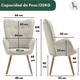 thumbnail image 4 of Silla Sillón Sofá individual Moderno Cómodo, Beige FurnitureR Moderno, 4 of 7