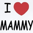thumbnail image 2 of CafePress - I Heart Mammy Infant Bodysuit - Baby Light Bodysuit, Size Newborn - 24 Months, 2 of 4