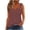 #02 Brown 【Love the fit? Pick your favorite shades.】, variant on Women's Printed Camisole Tank Top Blouse Sleeveless Loose Fit V Neck Solid Color Casual Daily Wear Vacation Beach Outfits Travel Friendly Lightweight Vacation Outfits for Photo Op