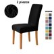 thumbnail image 1 of Fundas elásticas para sillas de comedor con tela Jacquard texturizada a cuadros, funda para silla Parsons, protectores gruesos para sillas, 1 of 7