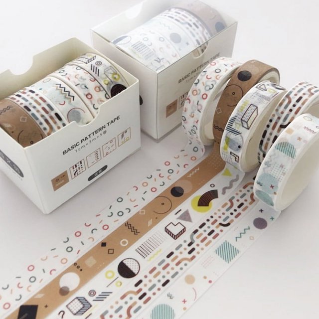 Cinta de papel, cinta de contabilidad creativa, juego de cintas decorativas para hacer uno mismo