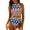 American Flag, variant on Aboser Women Crossover Bikini Bathing Suits 2 Piece Printed Swimsuits Red White and Blue Bikinis Set Push Up Swimwear Summer Swimsuit