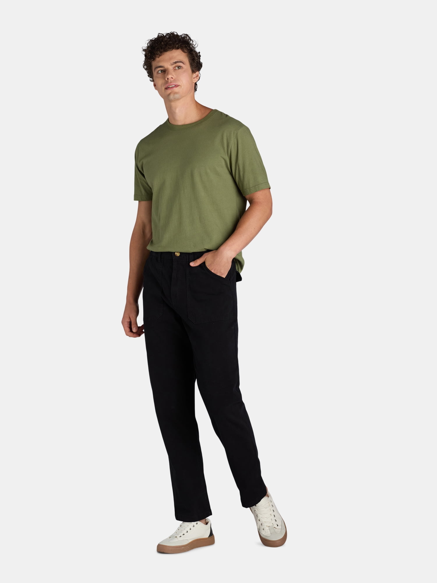 George Men's and Big Men’s Utility Pants, 32” Inseam, Sizes 30-46