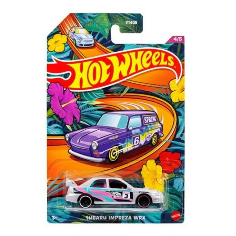 Hot Wheels 2023 Spring 5-Pack, Easter Set, Fiat 500, Ford Escort