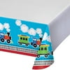 6 Count Bulk Pack All Aboard Train Plastic Table Covers