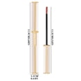 thumbnail image 3 of Barra de labios en tubo pequeño blanco, brillo labial aterciopelado con finos destellos mate, de larga duración y que no se desvanece, no se adhiere fácilmente a las tazas., 3 of 3