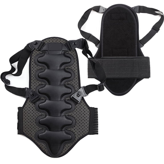 Pad Motorcycle Back Protector Detachable Thick EVA  Back Pad Cushion For Motorcycling Mountain Biking Skating Skiing