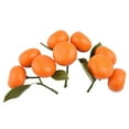 thumbnail image 1 of 9Pcs Artificial Orange Fruit Plastic Fake Food Lifelike Kitchen Display Decors, 1 of 9