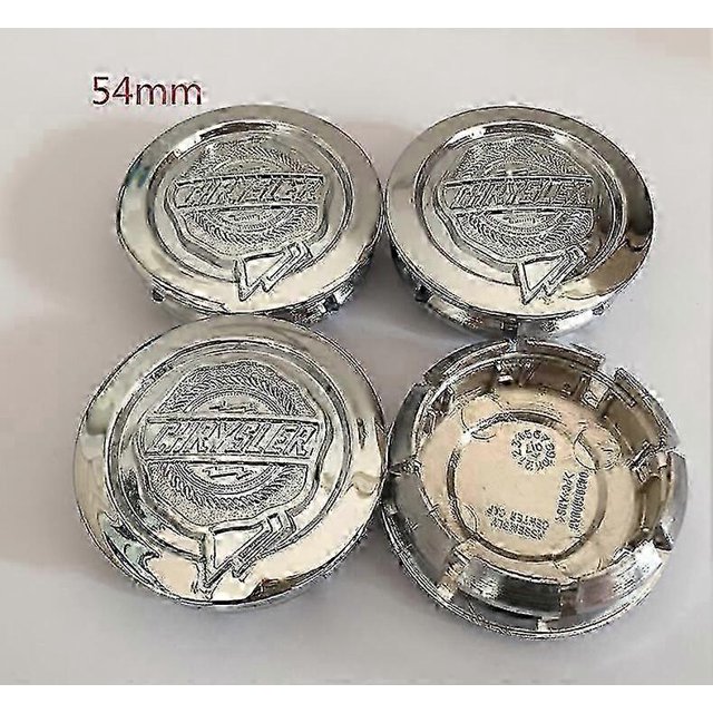 4pcs 54mm 64mm Chrysler 300c Car Emblem Wheel Center Hub Caps Badge Covers Car Styling Accessories