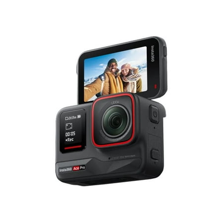 Insta360 - Ace Pro AI-Powered Waterproof Action Camera - Black