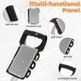 thumbnail image 5 of Foldable Golf Push Cart 2 Wheel, Collapsible Push Pull Golf Trolley with Scoreboard Holder, Storage Box, Aadjustable Straps, Ergonomic Handle Golf Cart, Portable Golf Bag Cart, 5 of 8