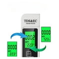 thumbnail image 3 of 3 In 1 Tester Water Meter TDS EC Temperature Meter Digital LCD Water Testing Pen Purity Filter Water Quality, 3 of 7