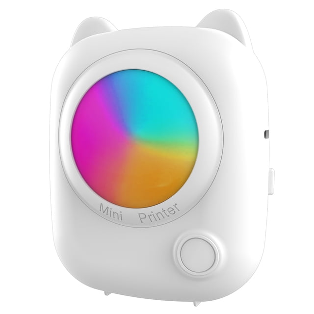 Imprimante Thermique, Reçu de Support Ou Ios - avec Maker Bt avec Android Compatible avec l'Imprimante Étiquette Ios App Papier Rouleau Maker Bt Compatible App Notes d'Autocollant avec 11 Android Ou 11 Papier