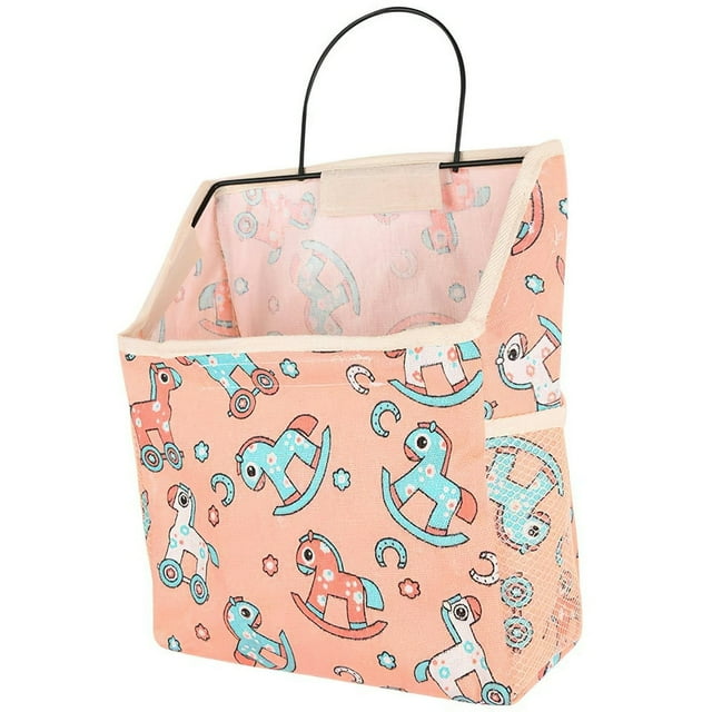 EIMELI Sac de Rangement Étanche Sac de Rangement Mural Penderie Organisateur Coton Lin Conteneur de Stockage avec Motif Mignon
