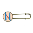 thumbnail image 1 of Broche de Metal Antiguo Unbranded N Alfabeto Naranja Lindo, 1 of 3