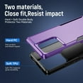 thumbnail image 4 of REQO pour Étui Moto Edge Plus 2023, Étui Moto Edge+ 2023, avec Protecteur d'Écran, Étui de Protection Robuste, Résistant et Antichoc pour Motorola Edge Plus 2023, Violet, 4 of 6