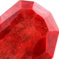 thumbnail image 4 of Benzara BM229882 Stéatite à Facettes Coeur Accent Décor&44; Rouge - Grand, 4 of 5