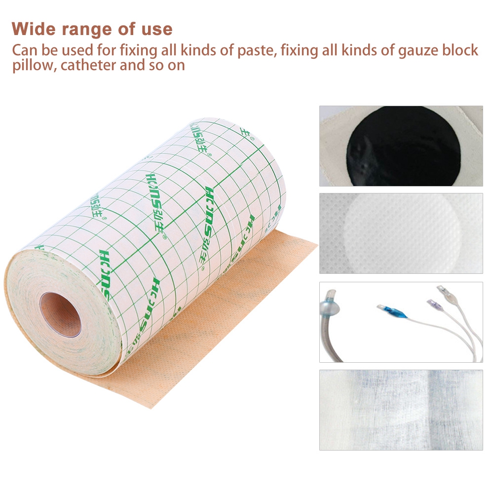 YLSHRF SelfAdhesive Tape, Wound Dressing Fixation Tape,4 Types Self