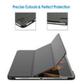 thumbnail image 6 of JETech Case for iPad Pro 12.9-Inch (5th Generation, 2021 Model), Slim Stand Hard Back Shell Smart Cover with Auto Wake/Sleep (Black), 6 of 7
