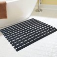 thumbnail image 5 of Eurotex Shower Mat Non Slip 24" x 18" Shower Floor Mat Anti slip for Shower Stall with Drain Holes Bathroom Bath Tub Mats, Black, 5 of 7