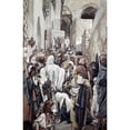 thumbnail image 3 of Tissot, James Jacques 10x14 Black Modern Framed Museum Art Print Titled - Healing of The Woman With An Issue of Blood, 3 of 5