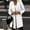 White, variant on Babysbule Womens Coats Clearance Woman Artificial Wool Elegant Blend Coat Slim Female Long Coat Outerwear Jacket