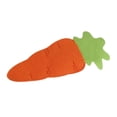 thumbnail image 1 of pdqouc Reusable Felt Utensil Sleeve, Carrot Shape Cutlery Holder Pouch for Easter and Spring Table Decor, Silverware Organizer for Napkin Rings and Party Dining, 1 of 5