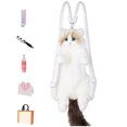 thumbnail image 4 of Poupées & Accessoires Sac à Dos Réaliste Chat Ragdoll pour Femmes, Sac à Main Fait Main en Forme d'Animal Mignon pour Usage Quotidien, 4 of 7