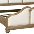 thumbnail image 6 of Weston Hills Queen Fabric Upholstered Bed in Brown Finish by Pulaski Furniture, 6 of 11