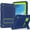 Blue+Green, variant on BMOUO Case for All-New Amazon Fire HD 8 & HD 8 Plus Tablet (Only 12th Gen,2024/2022), Layer Duty Shockproof Rugged Case with Kickstand, Black