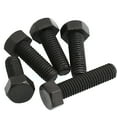 thumbnail image 2 of 20pcs Black Nylon Outer Hexagon Bolt M6x12mm, 2 of 5