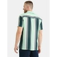 thumbnail image 3 of Fly By Night Men’s & Big Men’s Super Striped Button Up Shirt, Sizes S-3XL, 3 of 5