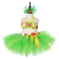 thumbnail image 6 of Vividxx Dress For Girls Tropical Luau Party Dress With Skirt For Beach Bonfire Dance Performance And Theme Celebration 5-6 Years, 6 of 6