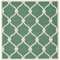 thumbnail image 6 of SAFAVIEH Cambridge Raleigh Geometric Wool Area Rug, Teal/Ivory, 9' x 12', 6 of 10