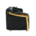 thumbnail image 4 of Classic Velvet Chesterfield Tufted Sofa Black, 4 of 5